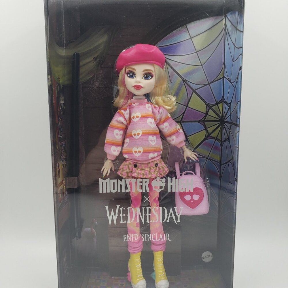 Monster High x Wednesday Enid Sinclair Doll NIB